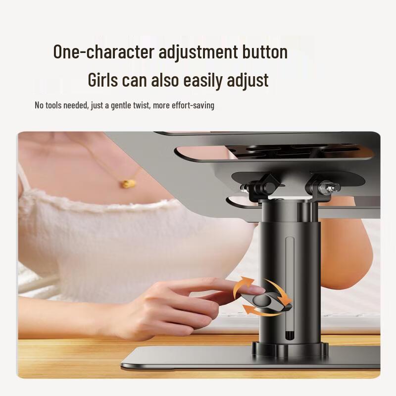 Rotatable Laptop and Monitor Riser Stand