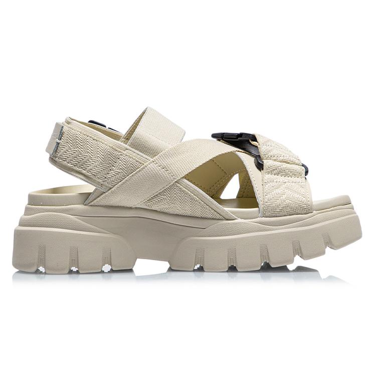 Li Ning Beach Sandals Women's Cassava Apricot AGUR014-2