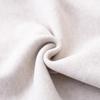 Girls' Warm Faux Cashmere Slimming Hoodie with Stylish Stand Collar - Versatile Velvet Base Layer for Autumn/Winter