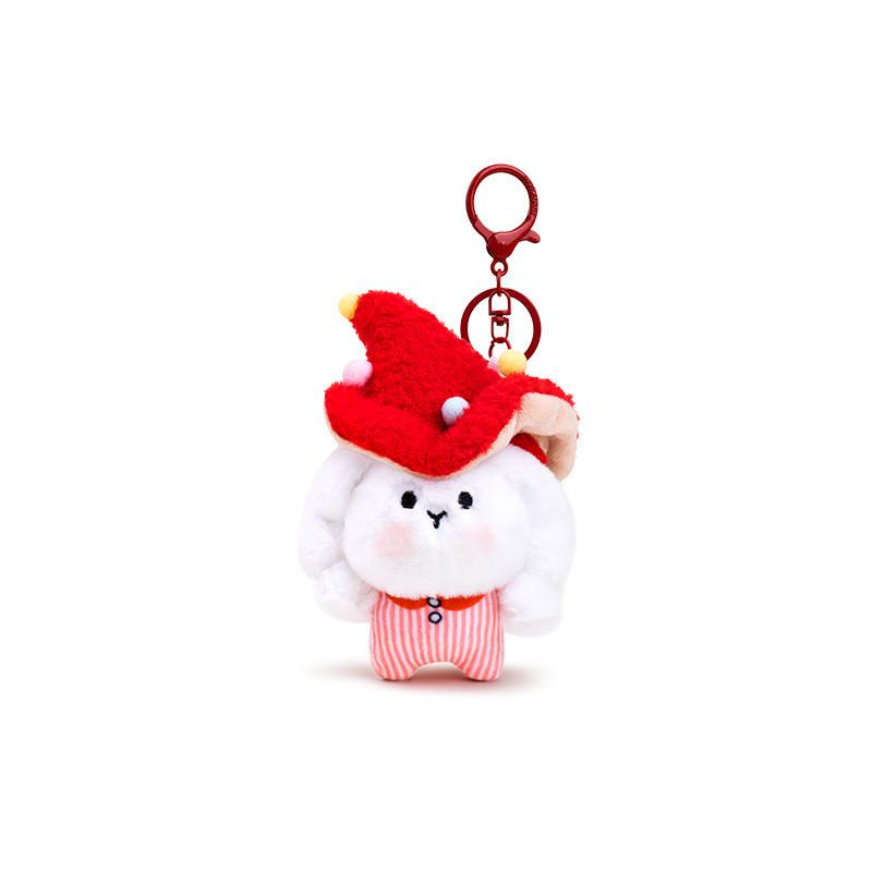 Cartoon Bunfungus Keychain Cute Plush Pendant Fun Backpack Pendant Doll Girl