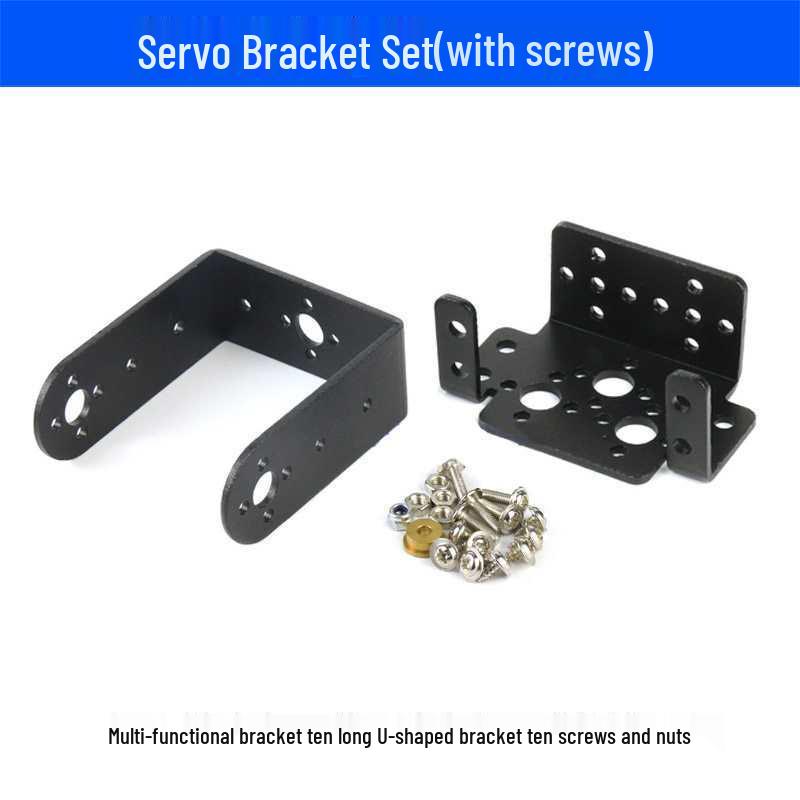 Servo Bracket for MG995/MG996R: Car Robot Arm & Gimbal DIY Accessory
