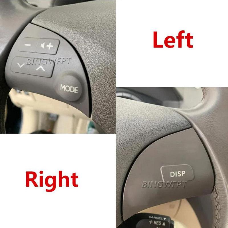(Two colors available) Multifunctional Steering Wheel Button Switch Cover 84250-33190-C0 For Toyota Lexus ES350 2006-2012