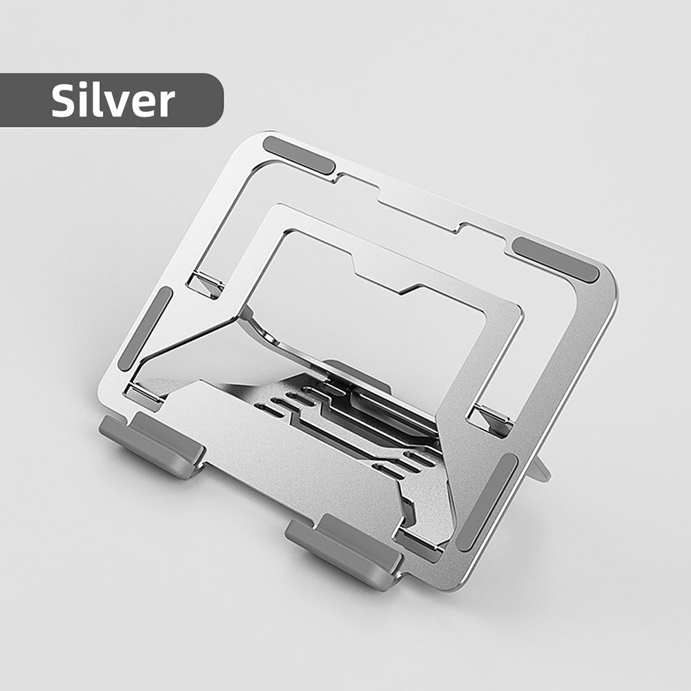 

Настольный держатель для планшета Портативная подставка для мобильного телефона и планшета Универсальная регулируемая для просмотра видео Игры Аксессуары серебряный