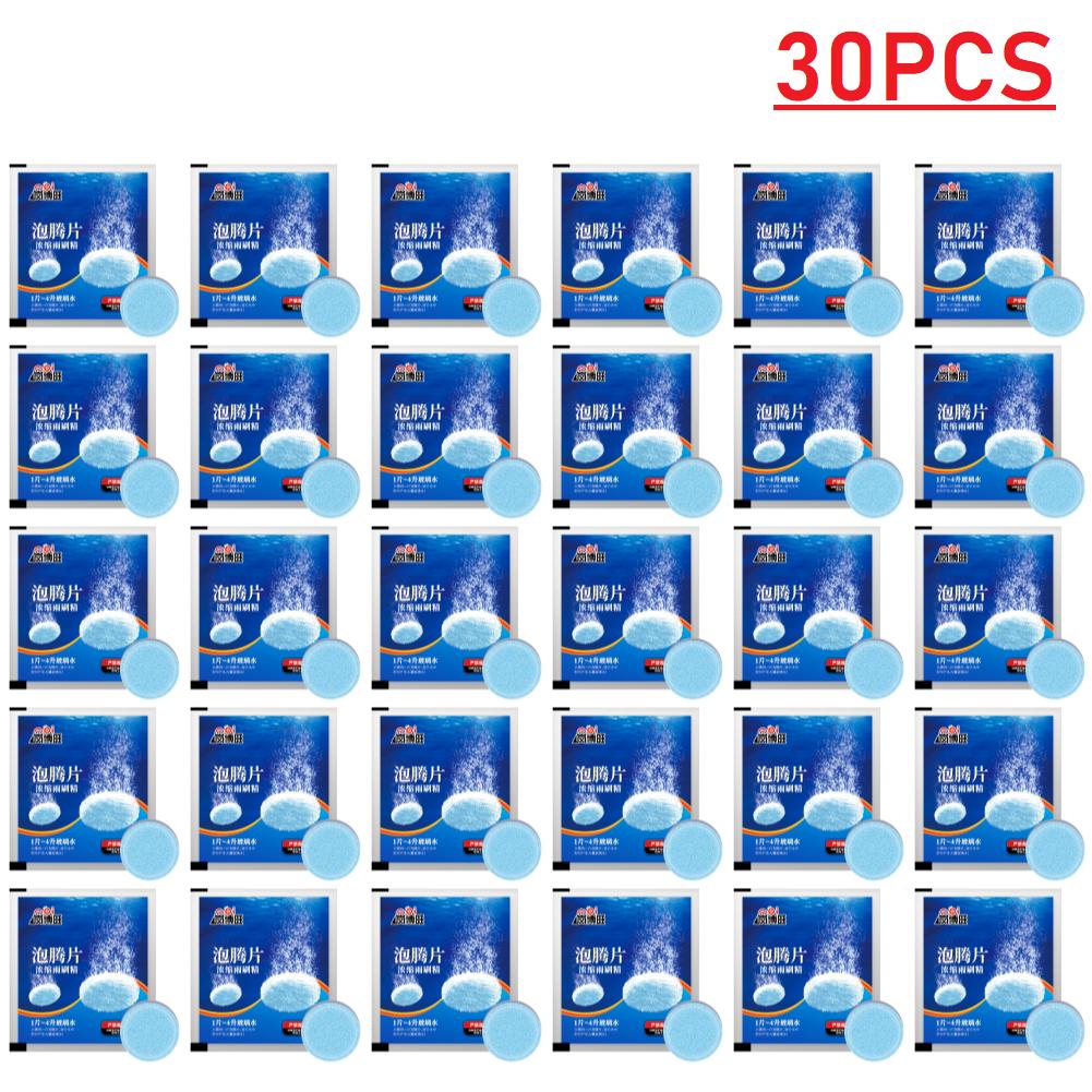 300-1pcs Solid Cleaner Car Windscreen Cleaner Effervescent Tablet Auto Wiper Glass Solid Cleaning Concentrated Tablets Detergent