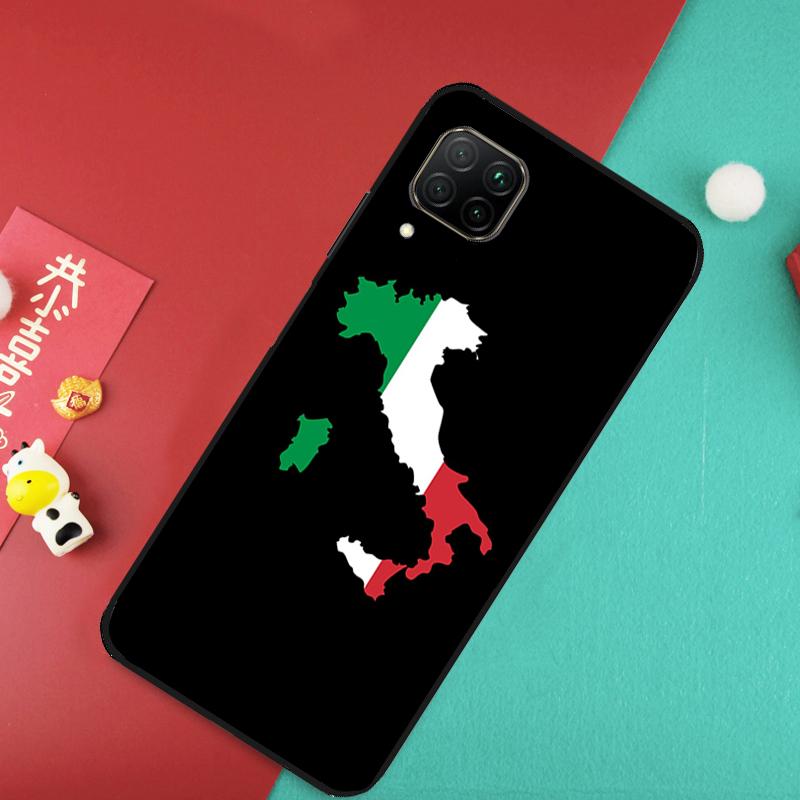 Italy Flag For Huawei Nova 7i 8i 3i 11i Nova 10 9 SE 5T Y60 Y70 Y90 Y61 Y91 P20 P40 Lite P30 Pro Case