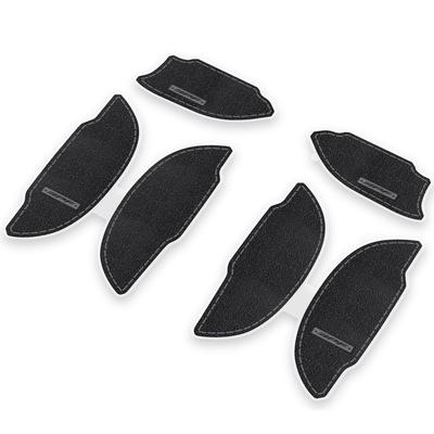 EXP Series Door Handle Protectors for Toyota Caravan Specially Designed for Easy Scratch Design with Black Made In Japan with the Same Material As