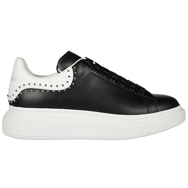 Alexander McQueen Oversized Sneaker 'Black Studs' Men's 628017WHTQQ1071