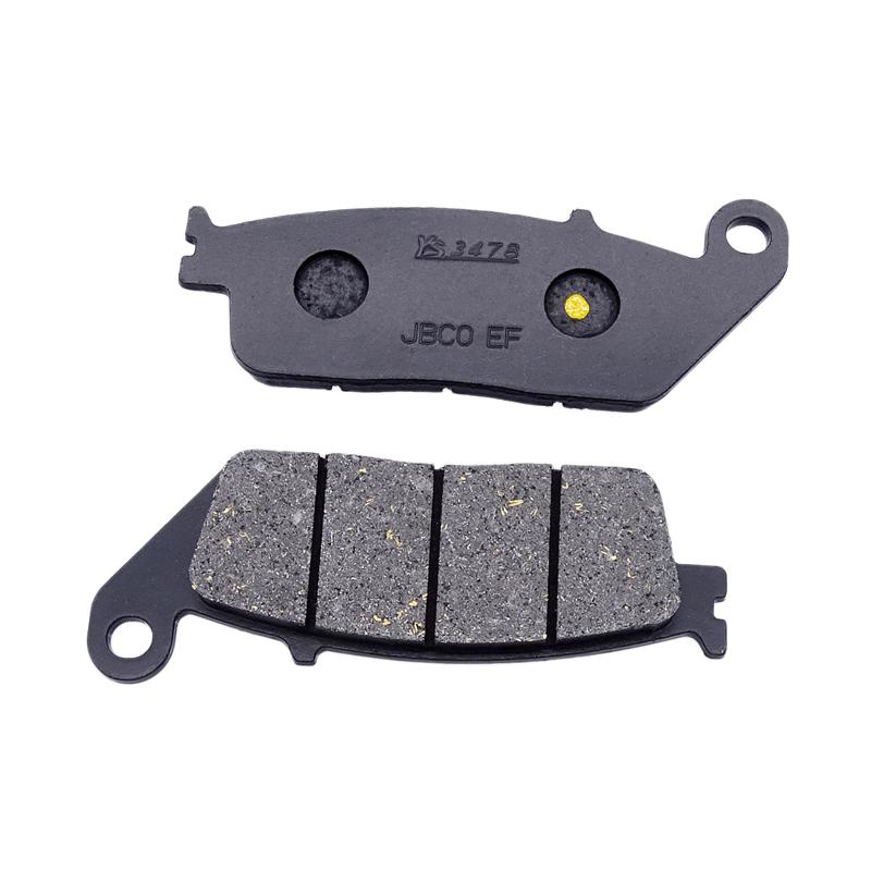 1 set för Honda VT1100 Shadow VT 1100 95-17 VT1300 Fury VTX 1300 Retro VRX400 1996 CBF500 2004 Motorcykel framre bakre bromsbelägg