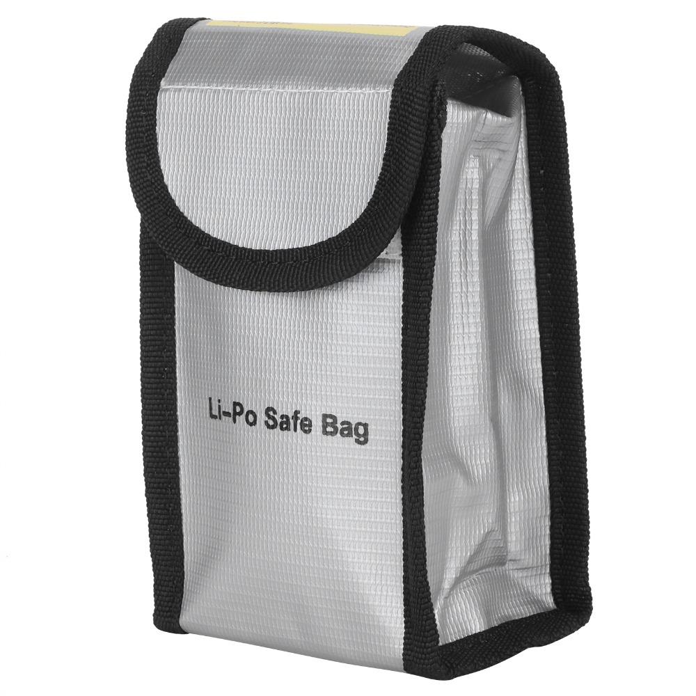 Explosion-proof Battery Safety Bag Fireproof Battery Storage Bag Protective Pouch Battery Storage