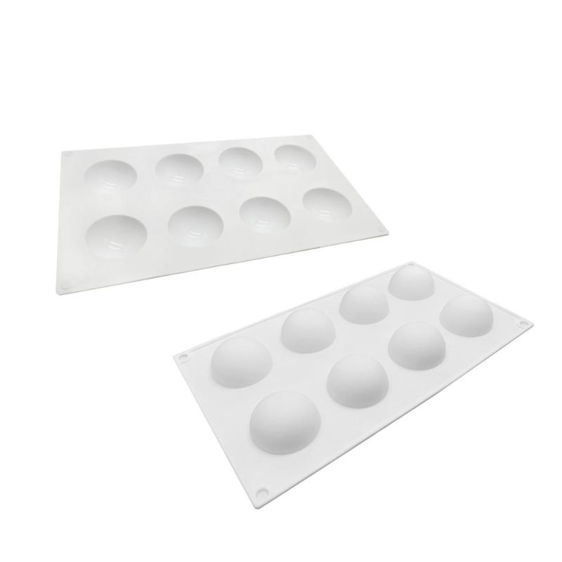 3D Sphere Silicone Mold For Mousse Cake Baking Ball Shape French Dessert Chocolate Truffle Pastry Tools Kitchen Accessories