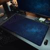 New XXL Hexagonal Geometric Anti Slip Rubber Mouse Pad Gaming Office Cool Mouse Pad Table Pads Technology Pattern Desktop Carpet