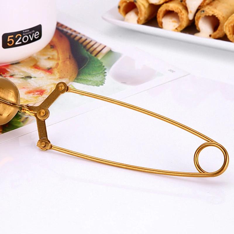 Multi Style Tea Strainer Star Heart Shell Shape Practical Snap Stainless Steel Mesh Tea Infusers Teaware Kitchen Accessories