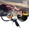 Car Tire Pressure Gauge 0-16Bar/0-230PSI Auto Tire Pressure Inflator Gauge High Precision Meter Detector For Car Motorcycle Bike