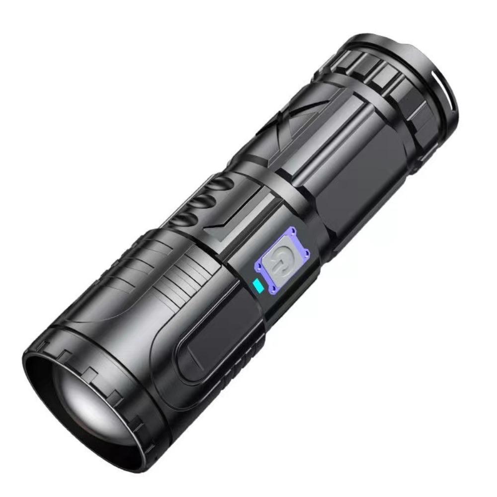 15000mAh Super Bright Flashlight Type-C Handheld Flashlight Portable LED Flashlight  Night