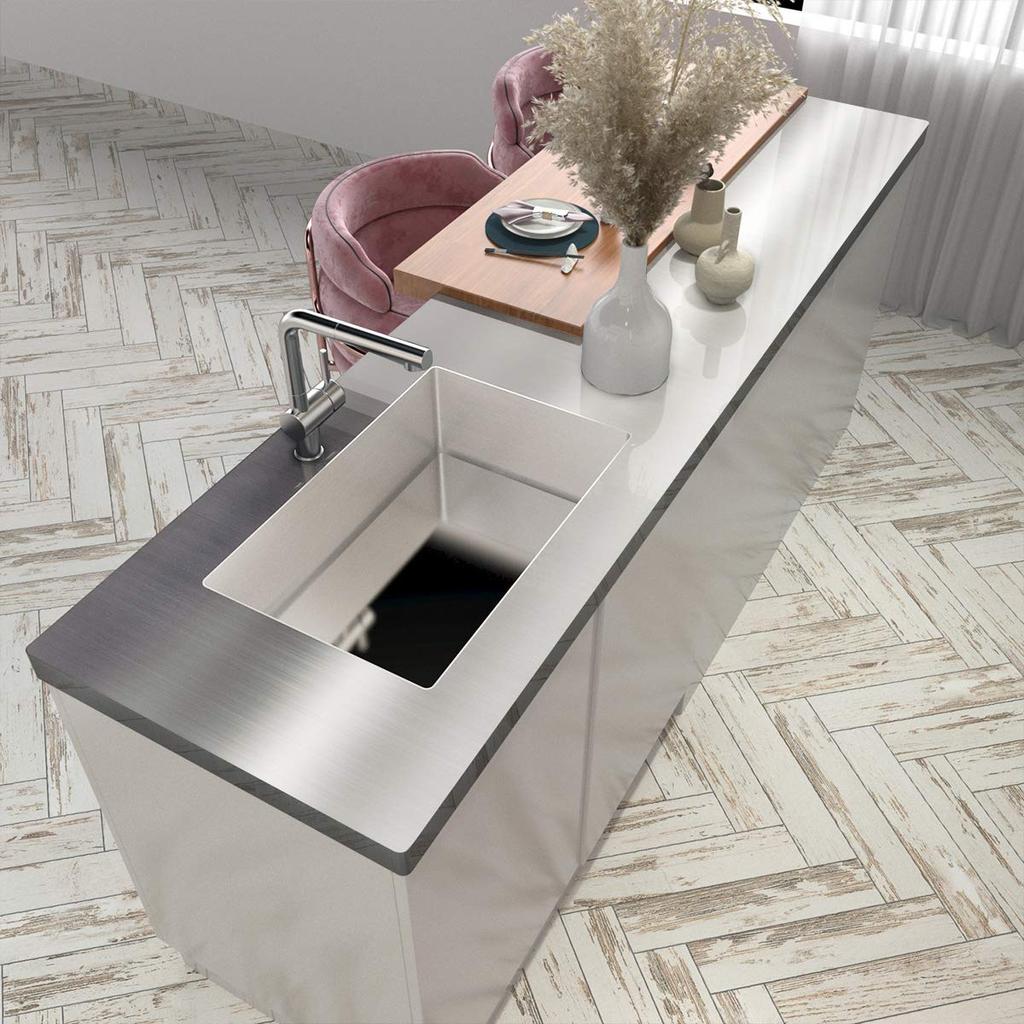 Aluminum Stainless Steel Kitchen Silver Metal Wallpaper Cupboard 40cm x Dryer Dishwasher Kitchen Interior Easy Cutting Decorative DIY Renovation