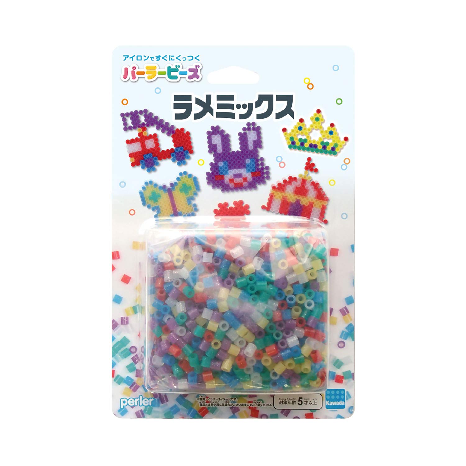 

Kawada Бисер Perler Смесь с блестками 2000 шт. 18124
