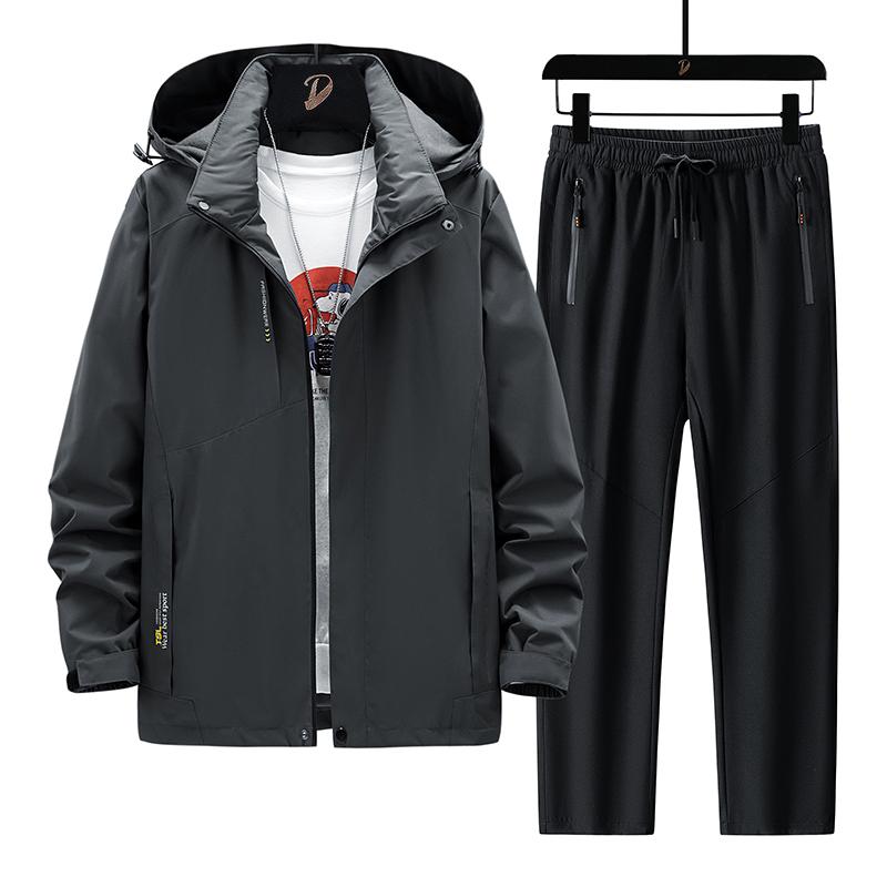 Charge Jacket Outdoor Hiking Suit Couple Set Spring and Autumn Jacket Men