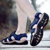 New Hollow-out Wading Shoes Men Sandals Hiking Shoes Summer Casual Beach Sandals Plus Size 38-48