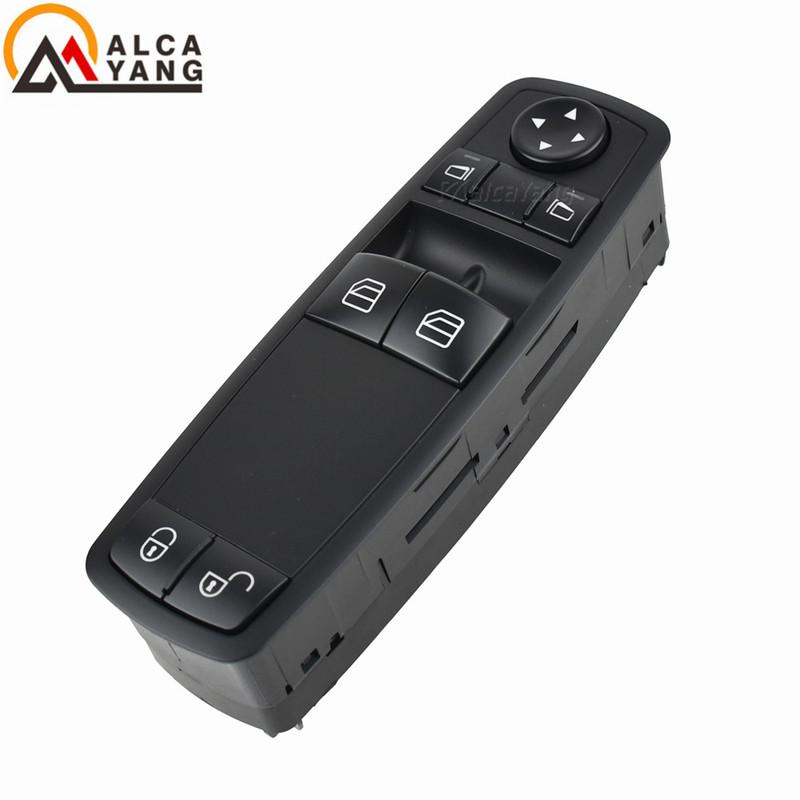 Car Window Switch for MERCEDES W169 Left Driving Side Auto Interior Switches A1698206410 A1698206510
