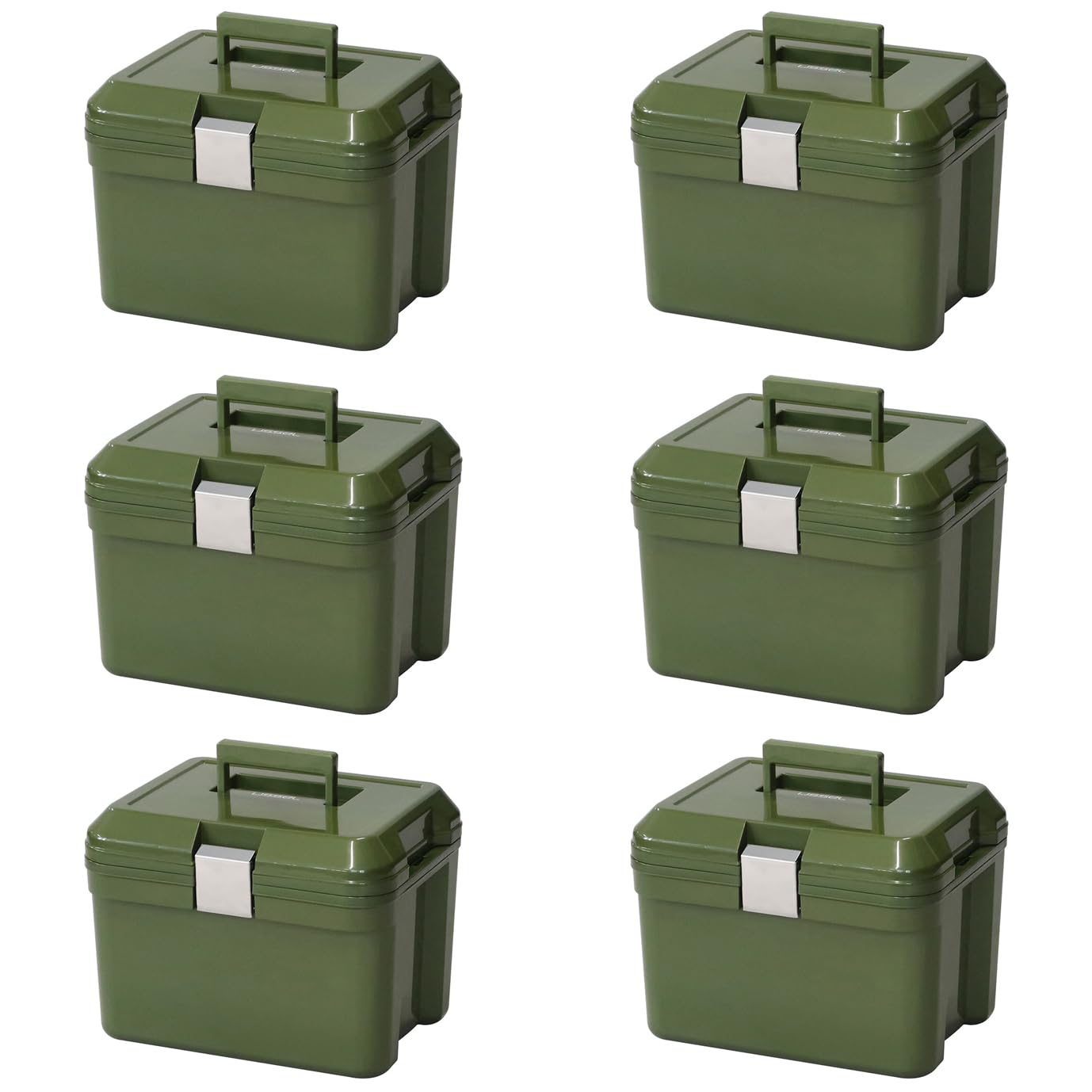 

JEJ Astage Cooler Box Isselsten Buckle Khaki Made in Japan Outdoor Excursion Depth Height Width Set of 6 #13 [Body 28.9cm Body 27.3cm Body 36.0cm]