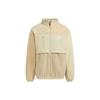 Men's Originals Adicolor Jkt Retro Splicing Stay Warm Sports Stand Collar Jacket Prairie Brown HP1817