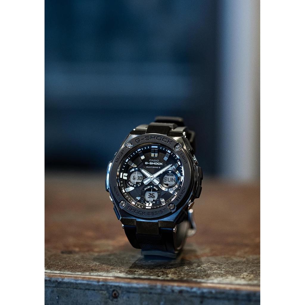 Casio G-Steel GST-W110MS-1AJF Wristwatch, Solar, Men's, Black