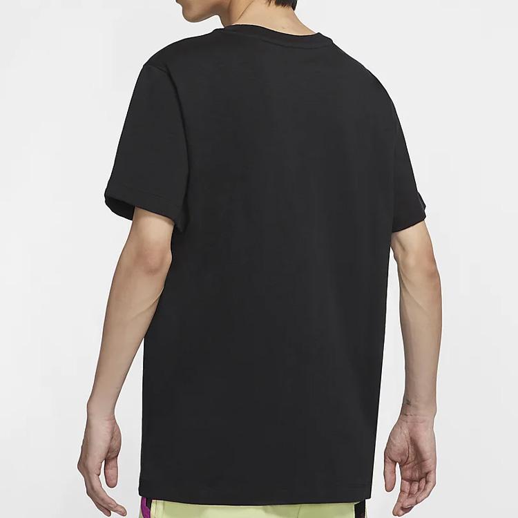 Nike Sportswear Zip Pocket Design Short Sleeve T-Shirt Men Tops Black CZ8671-010