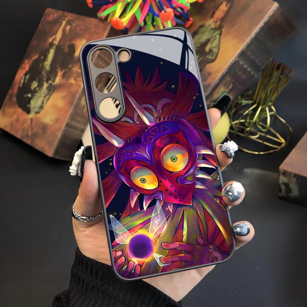 Cartoon Anime Game Z-Zelda Phone Case for Samsung Galaxy S24 S23 S22 S21 S20 A24 A34 A54 A53 Note20 M54 Fe Ultra Plus Glass