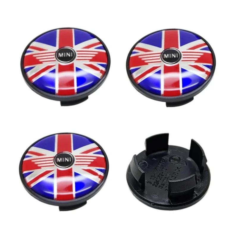 54MM für MINI Coopers R50 R52 R53 R55 R56 Radnabenkappen Abdeckung Dekoration Auto Styling Reifenabdeckung Außenzubehör ksgbw33