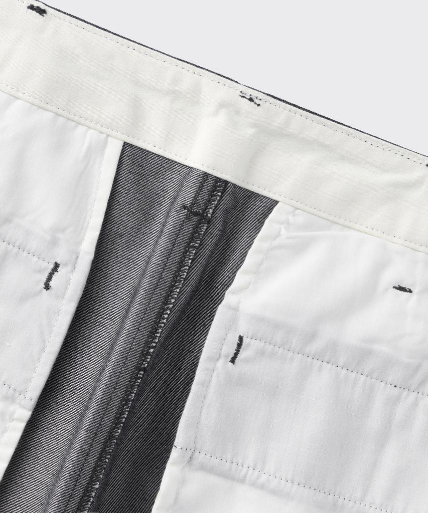 MUSINSA STANDARD Denim-Like Officer Pants [Black]