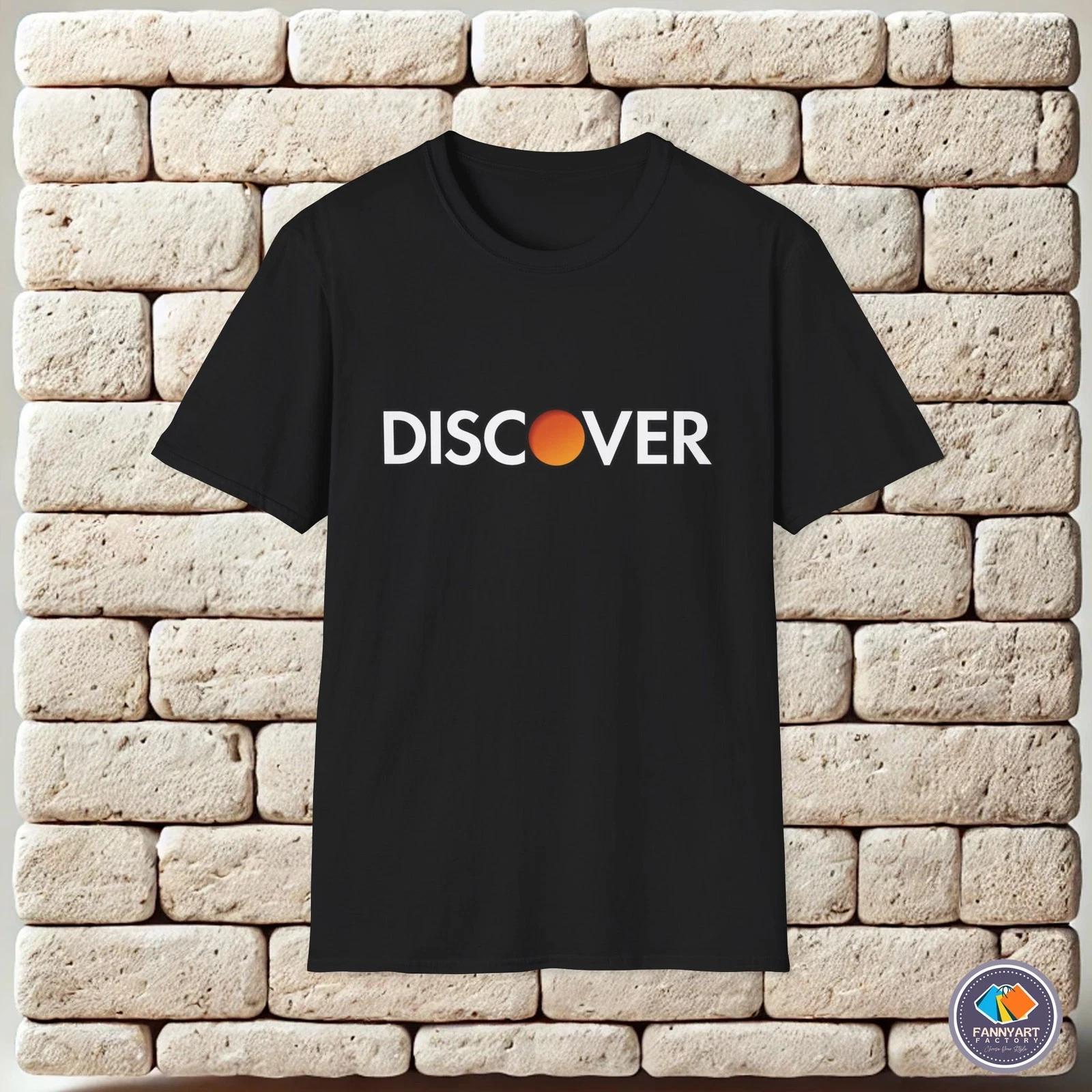 Discover Logo Unisex T-Shirt 3XL