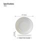 Jingdezhen Ceramic Nordic Style 7-inch Deep Dinner Plates