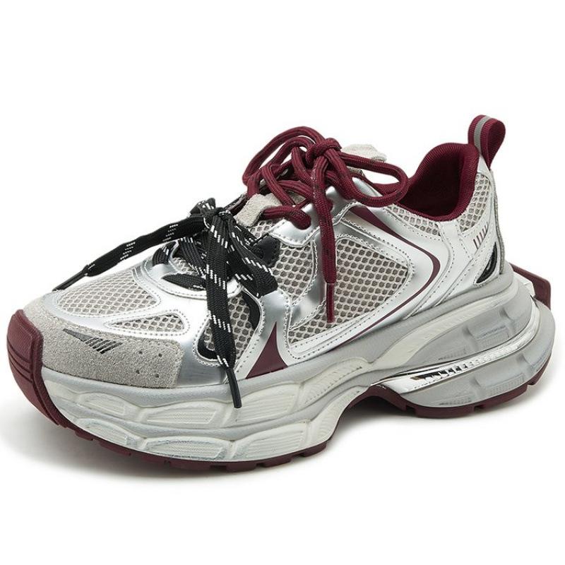 Women's Luxary Sneakers 2025 New Mesh Breathable Shoes for Women Sports Running Casual Ladies Fitness Vulcanize Shoes Baskets