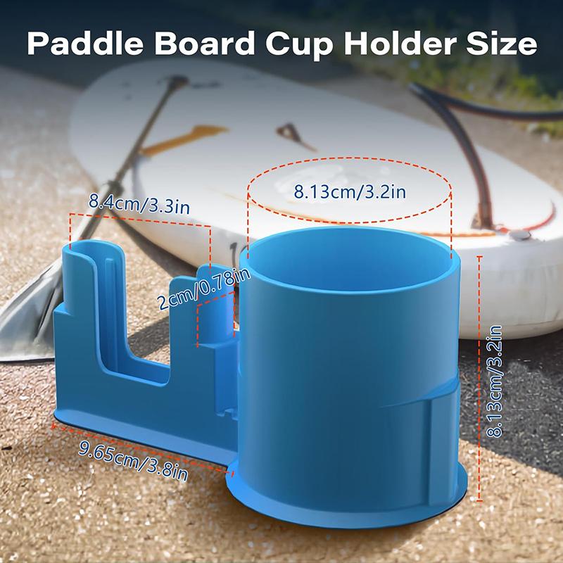 Multi-Functional Paddle Board Cup Holder Pvc Creative Kayak Drink Holder Kayak Cup Holders