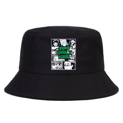 Γυναικείο Unisex Καλοκαιρινό Καπέλο Μπόρετ με Σχέδιο Panama Το Σχέδιο Επίπεδο Γείσο Kawaii Hunter X Hunter Killua Zoldyck Anime Καπέλο Ψαρά