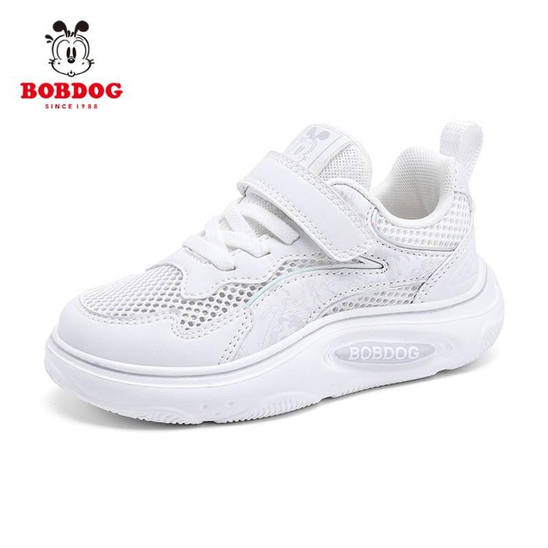 Bobdog Children's Shoes Girls 'shoes 2026 New Mesh Breathable Single Girls' Sneakers
