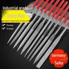 Diamond-Coated Assorted Woodworking and Metal Files Set: Flat, Half-Round, Triangular Shaping Tools