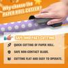 Packaging Paper Cutter Portable Craft Roll Cylinder Paper Cutter for Easy Cutting More Secure Sewing Tools for Christmas Gifts