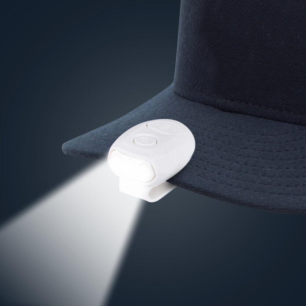 LED Cap Mounted Light Clip-on Lamp Hat Fishing Hiking Outdoor