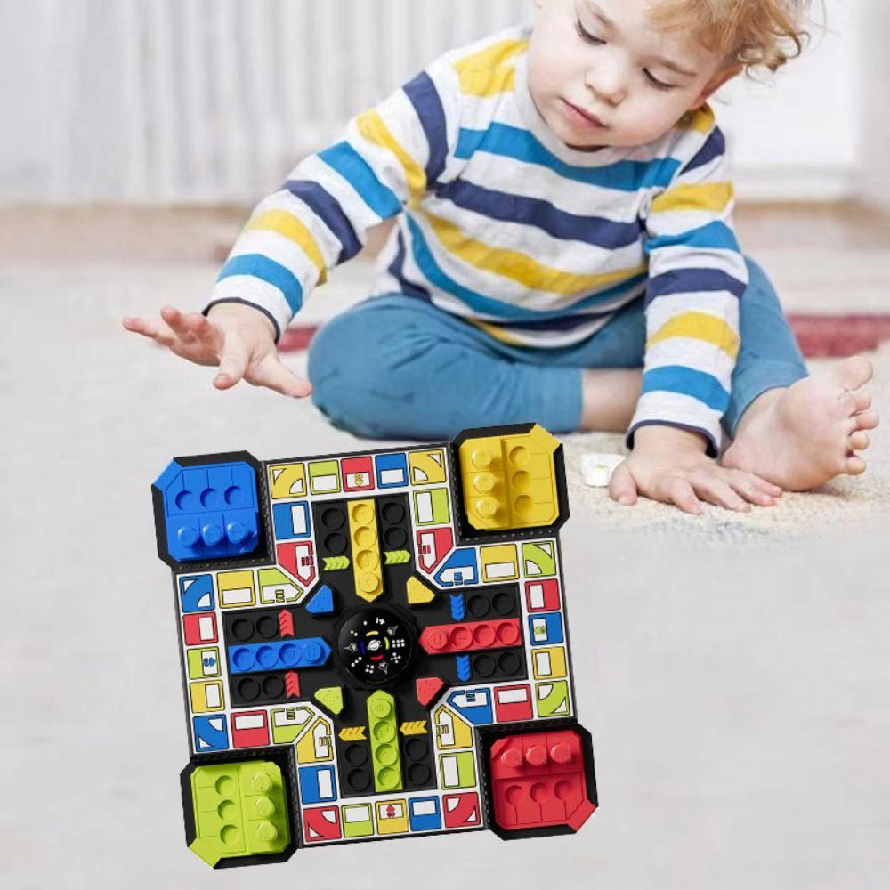 Educational Flying Chess Board Game Plastics Table Games Chess Toys  Parent-child Interaction