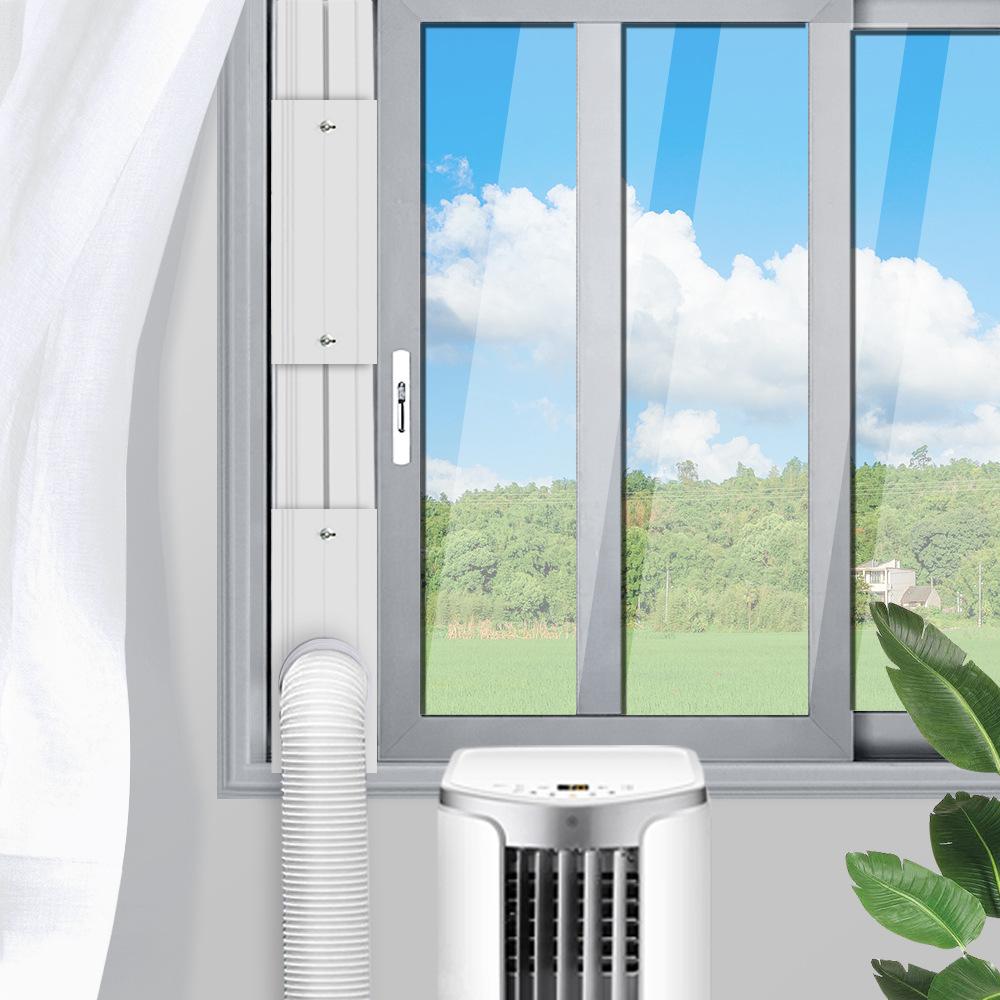 Portable Conditioner Window Kit for Hose, Adjustable Vent Kit for Sliding