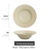 Japanese Handmade Wabi-Sabi Style Retro Pottery Salad and Dessert Plate