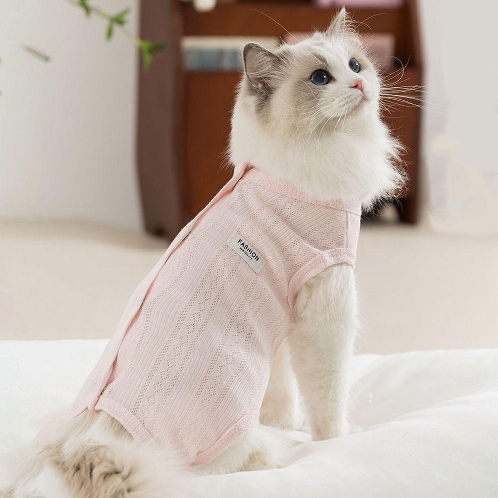Soft Dog Wrap Belly Clothes Thin Section Pet Air-conditioning Clothing  Neutering Recovery