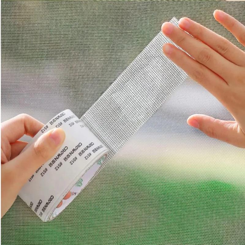 1PCS Easy-to-Apply Waterproof Window Screen Repair Tape – Keep Mosquitoes Out with Our Anti-Insect, Self-Adhesive Mesh Patch