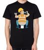 T-shirt z tyłkiem budowlańca Męski Damski Unisex Budowa Handlowiec Top