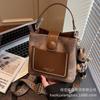 Hand Bag Women's 2025 New Trendy Autumn and Winter Popular Fashion Shoulder Bag High-end Commuter Messenger Bucket Bag