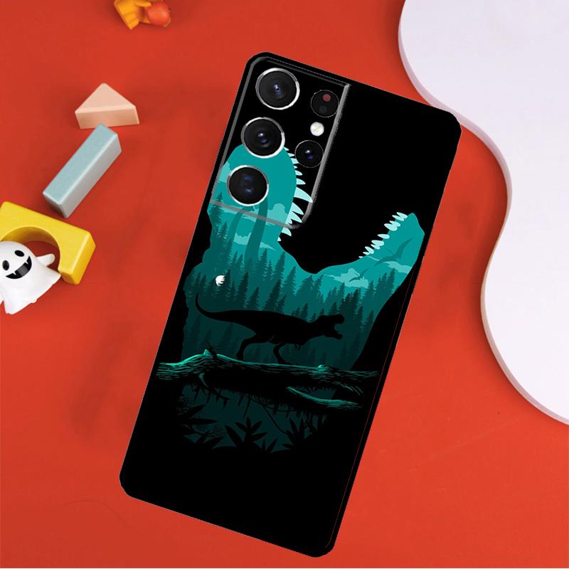 T Rex Dinosaur Tyrannosaurus Phone Case For Samsung Galaxy S25 Ultra S9 S10 S20 FE S21 S22 S23 S24 Plus S24 Ultra Cover