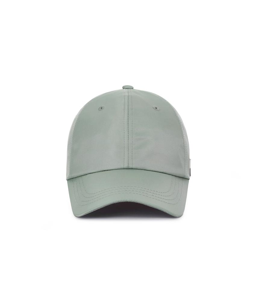 Bajal Studded Logo Oversized Poly Ball Cap Mint