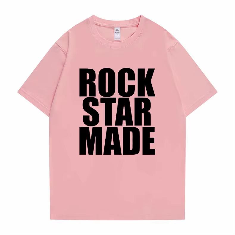 Rock Star Made Playboi Carti Graphic Tshirt Rap Merch 2026 Music Concert Merch Opium Print TShirt Unisex Hip Hop Oversized Tees