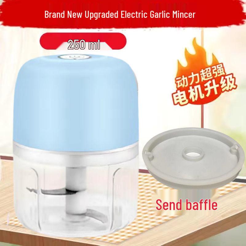 Electric Mini Food Processor & Grinder: Baby Food, Garlic, Meat, and Paste Maker